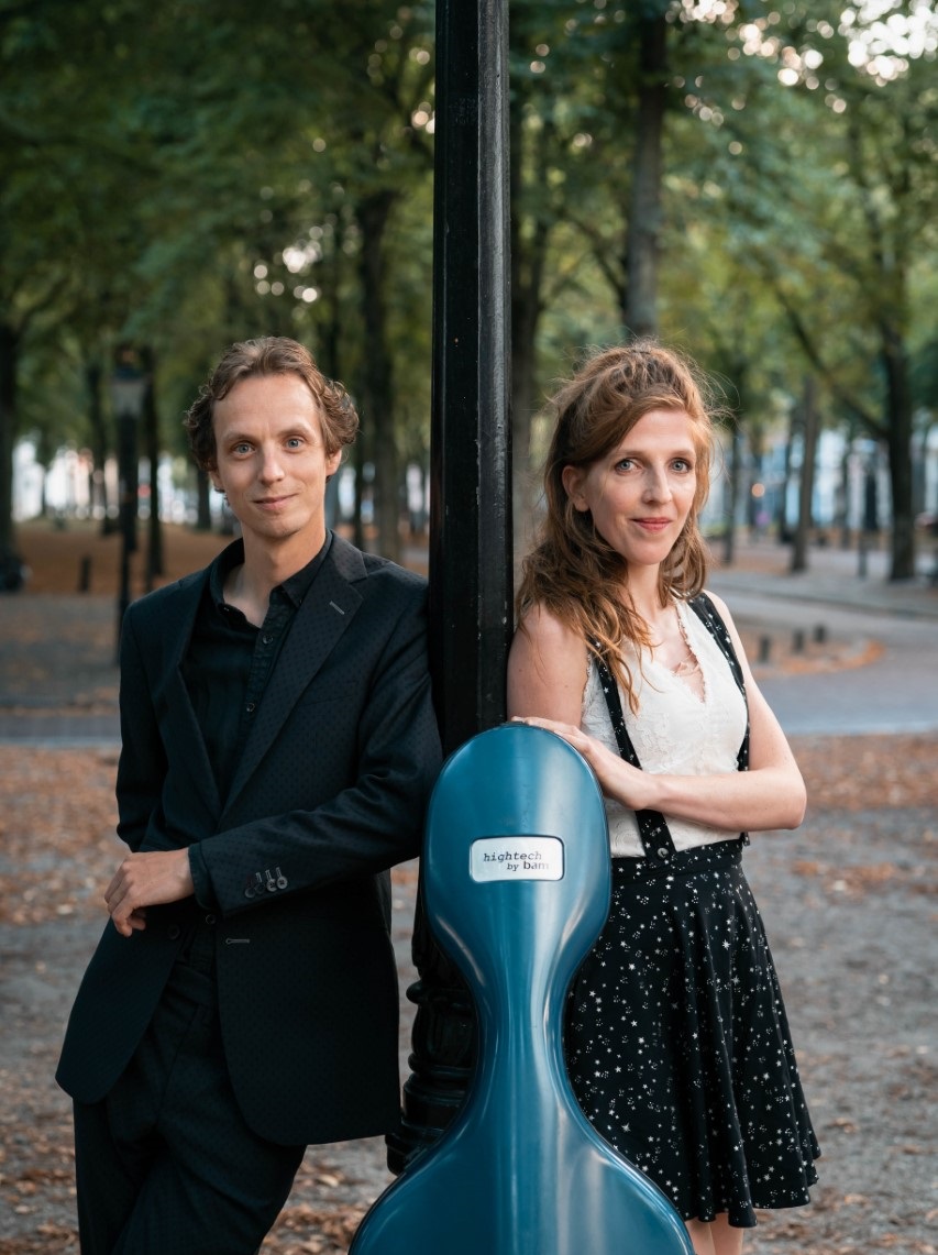 Celliste Lidy Blijdorp en pianist Tobias Borsboom