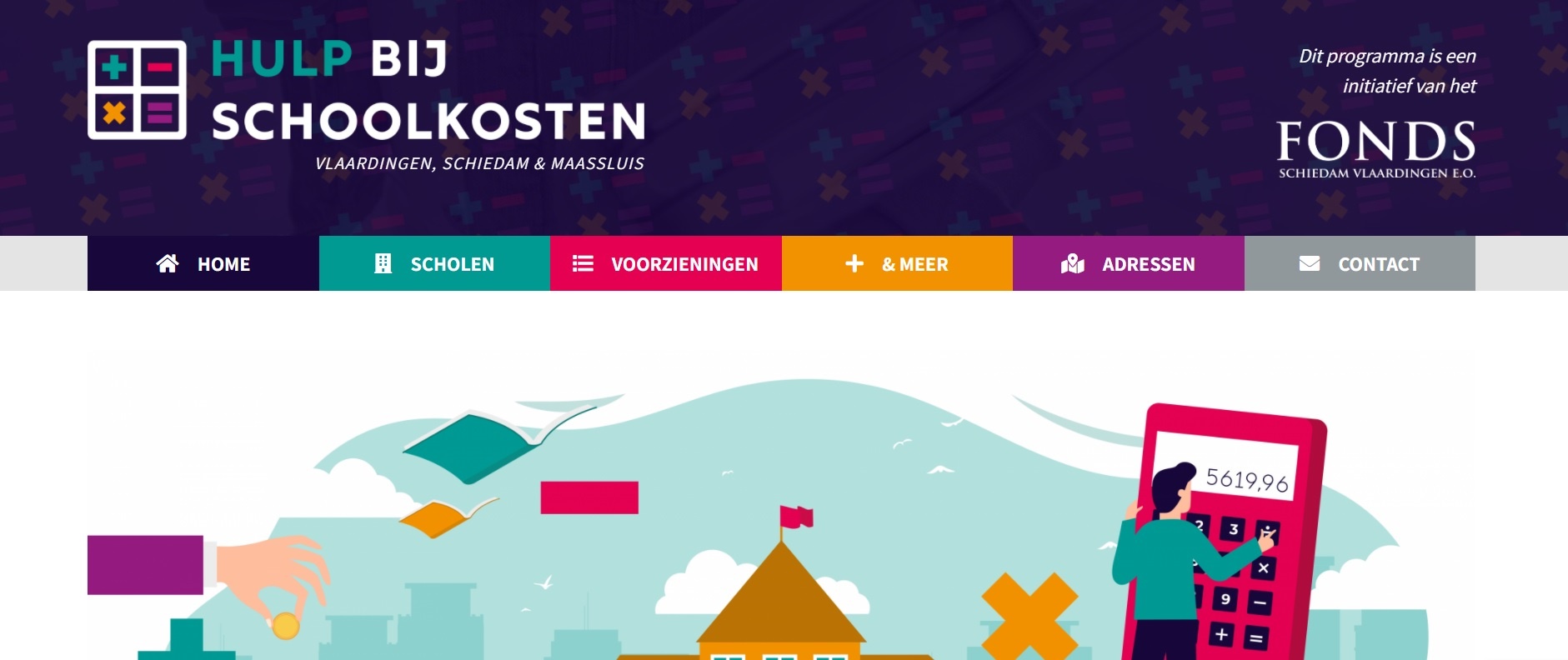  Website biedt hulp bij schoolkosten 