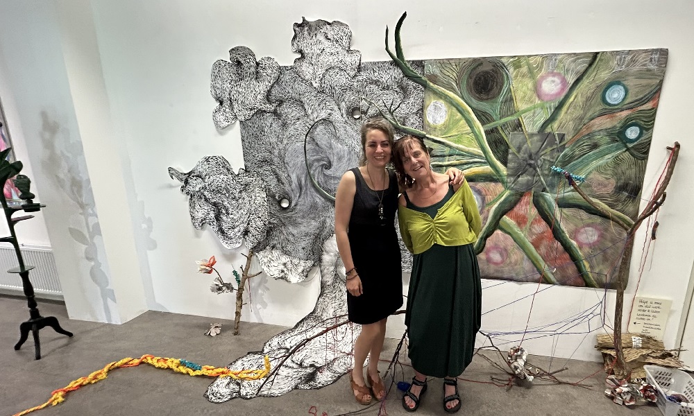 Aardse en Mostert zoeken grenzen van hun kunstenaarschap op