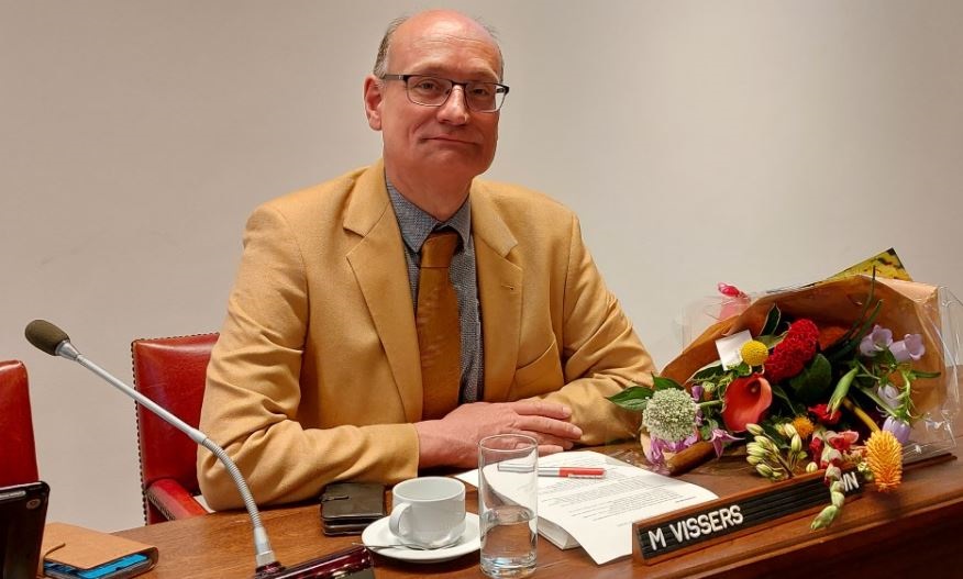 Marcel Vissers is geïnstalleerd als hoogheemraad Delfland