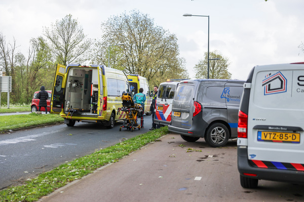 Ongeval met letsel Westfrankelandsedijk