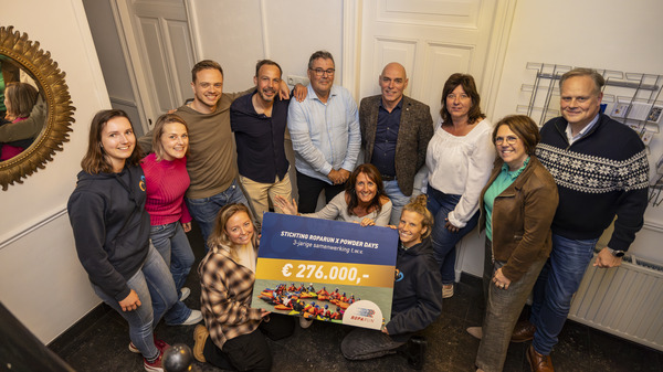 Roparun en Powder Days gaan meerjarig samenwerken