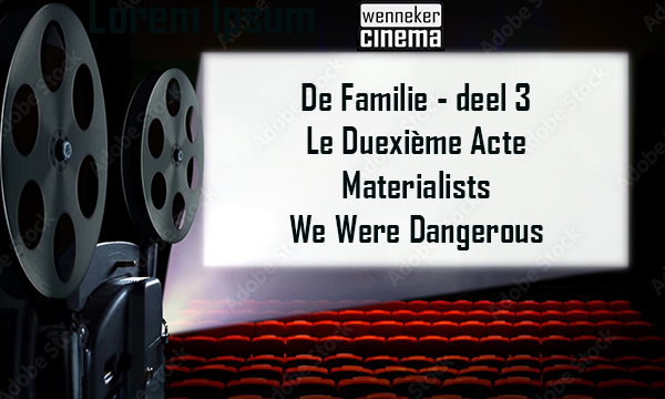 Filmweek 30. Overzicht films van 24 t/m 30 juli