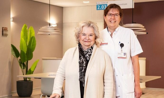 Patiënte vertelt over haar kijkonderzoek in Scopiecentrum