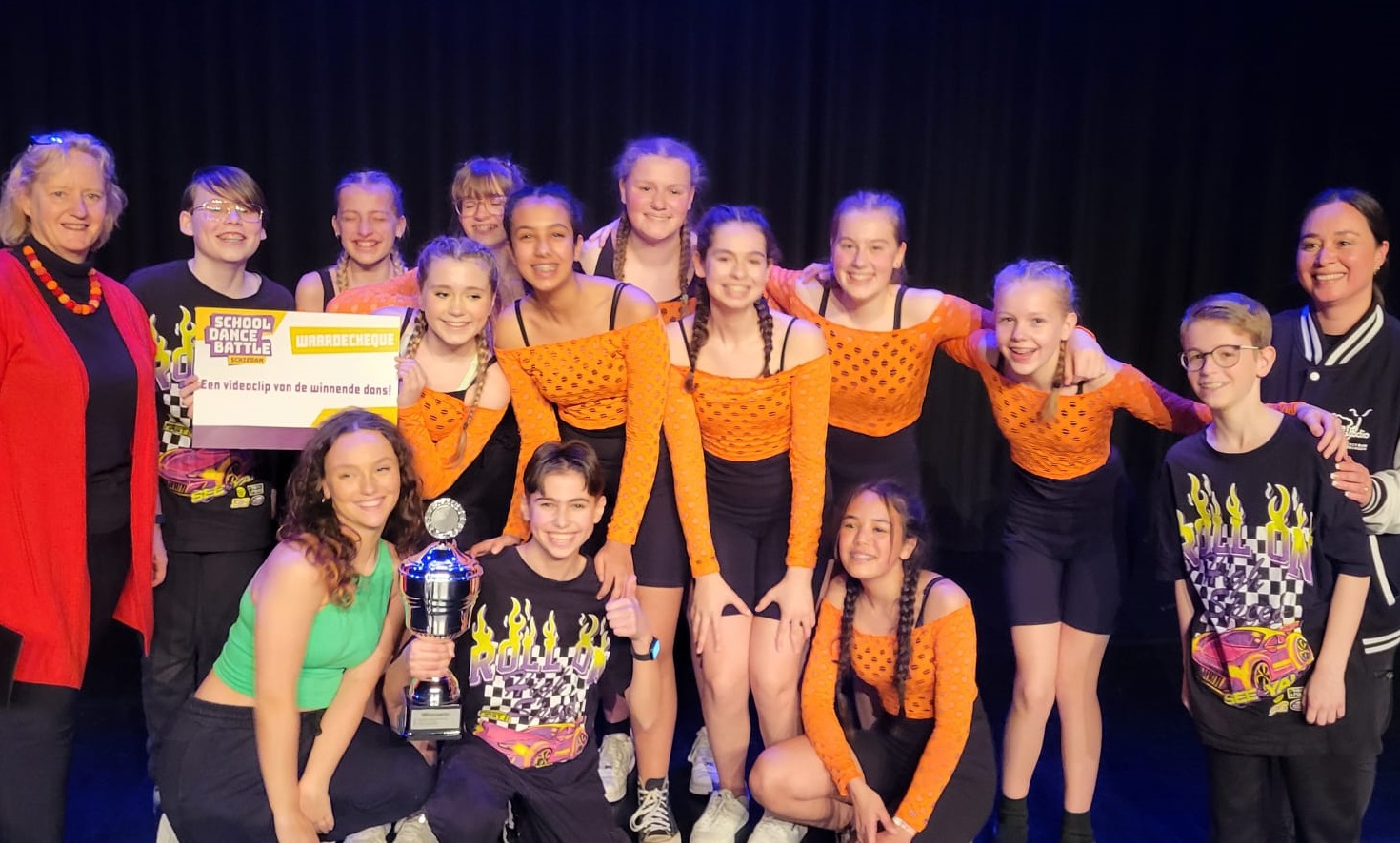 Stedelijk Gymnasium Schiedam wint Dance Battle