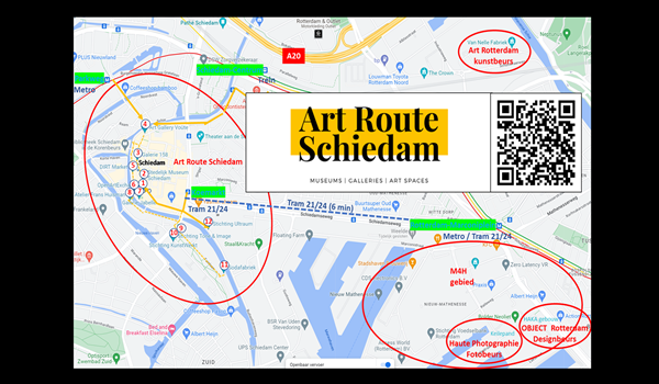 Art Route Schiedam voert langs 12 culturele locaties