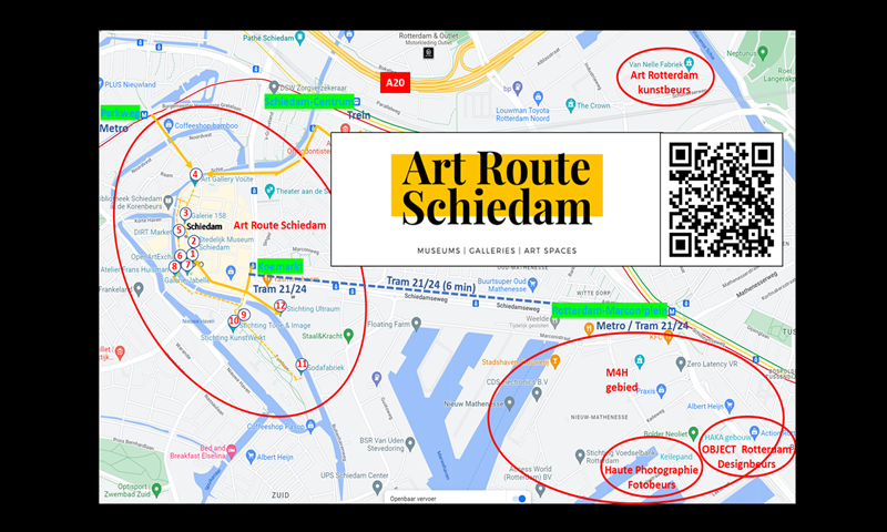 Art Route Schiedam voert langs 12 culturele locaties