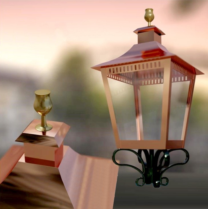 Er komt heel wat kijken om lantaarnpalen met glaasje erop te plaatsen