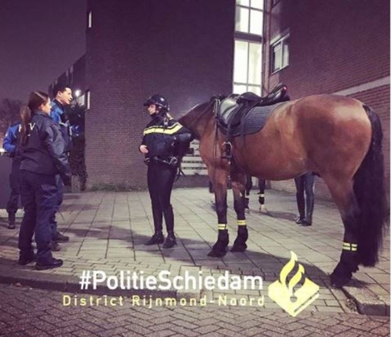 Vuurwerk aangetroffen, ‘bijna op bomniveau’, zegt burgemeester