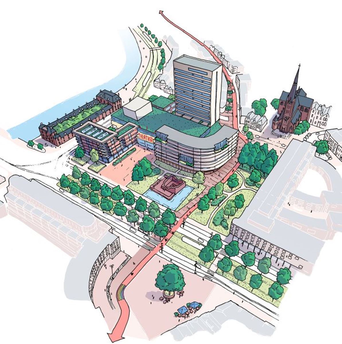 Volgende gemeenteraad mag over al dan niet grondig aanpakken Stadserfcomplex beslissen