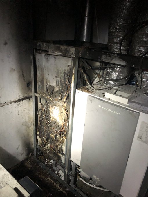 Brand op zolder in woning Fabriplein