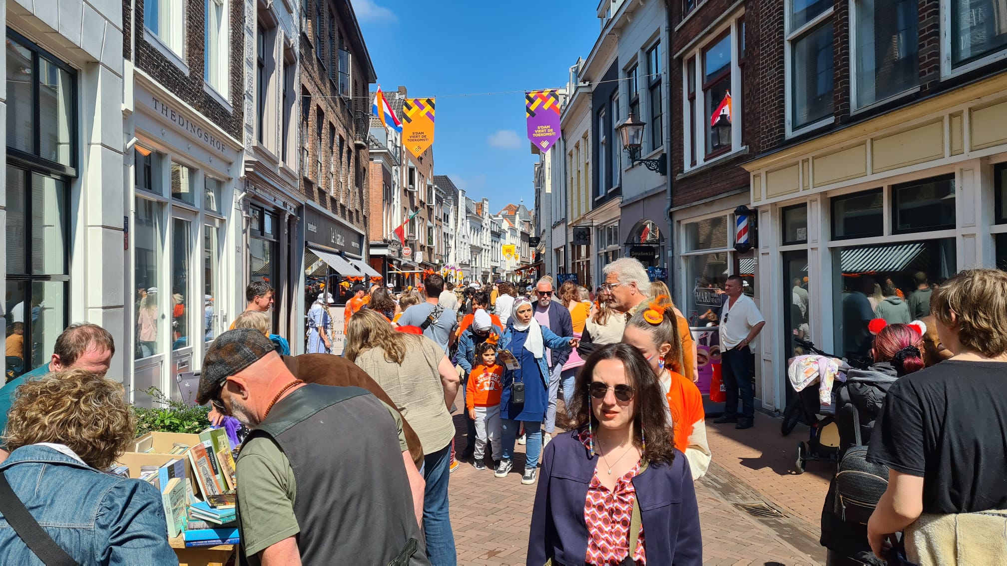 Drukste Koningsdag in Schiedam sinds jaren