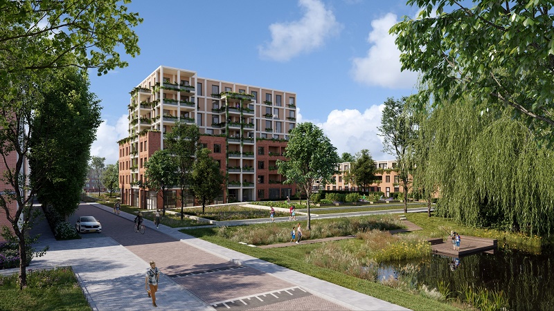 Plan WIJpark; zo gaat het Wibautplein eruitzien