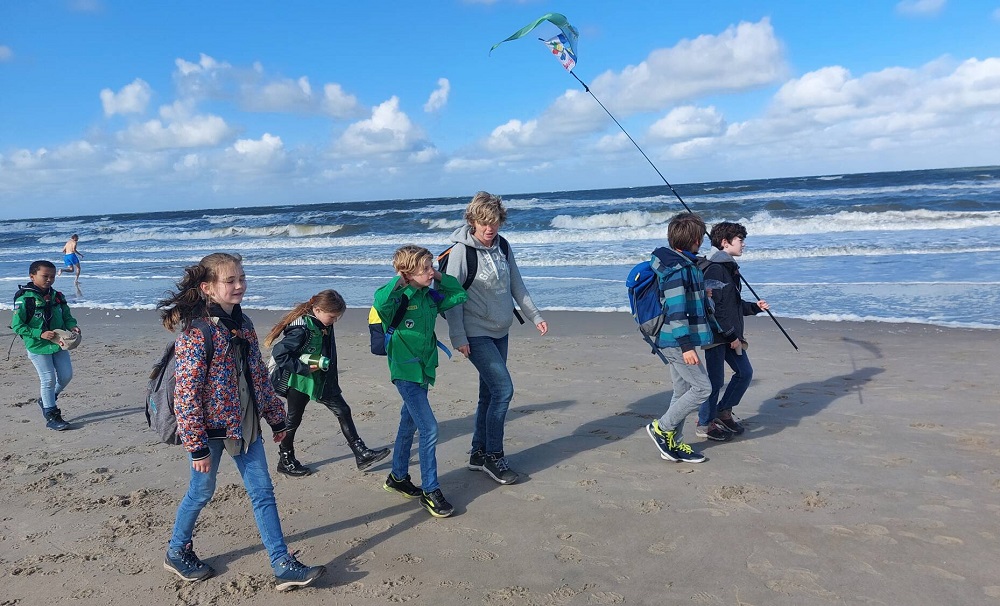 Scouts wandelden de Duinenmars
