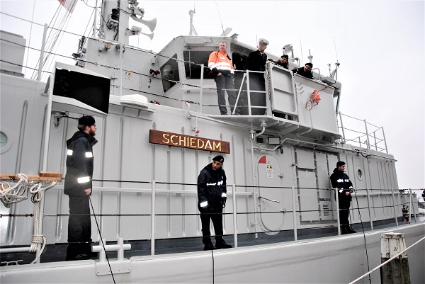 Er komt een ultramodern mijnenbestrijdingsvaartuig Zr. Ms. Schiedam
