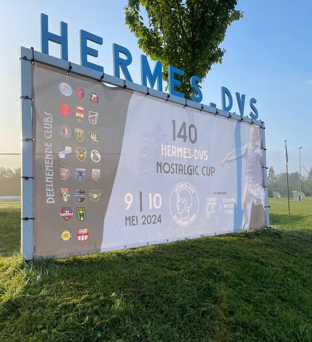 Historisch voetbaltoernooi bij Hermes-DVS
