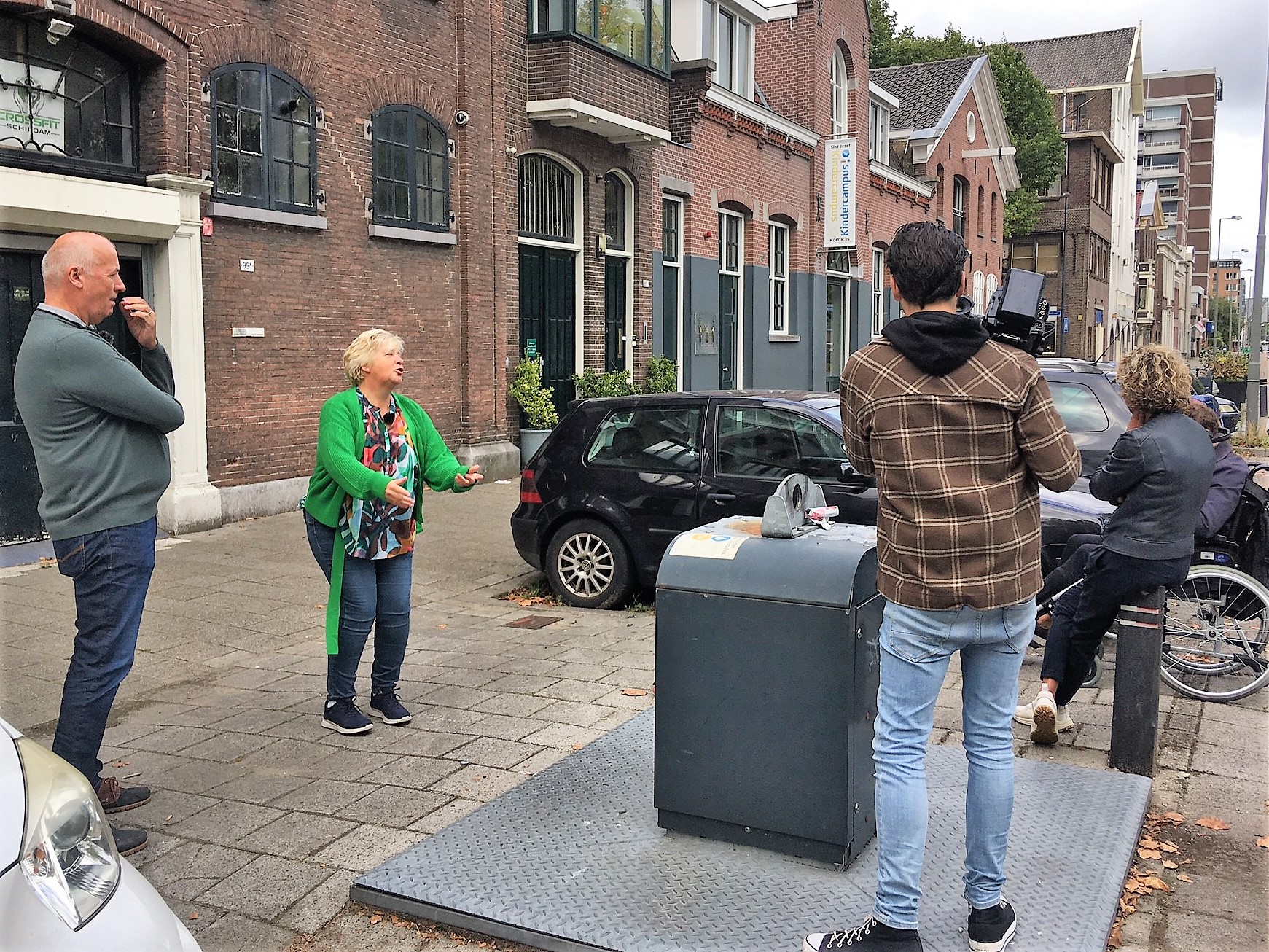 Tanis begon in pand 'Amsterdam' aan Nieuwe Haven