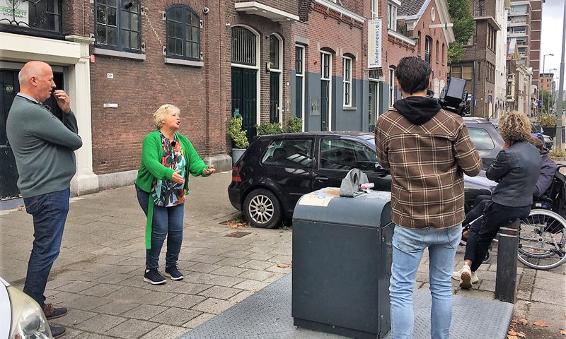Tanis begon in pand 'Amsterdam' aan Nieuwe Haven