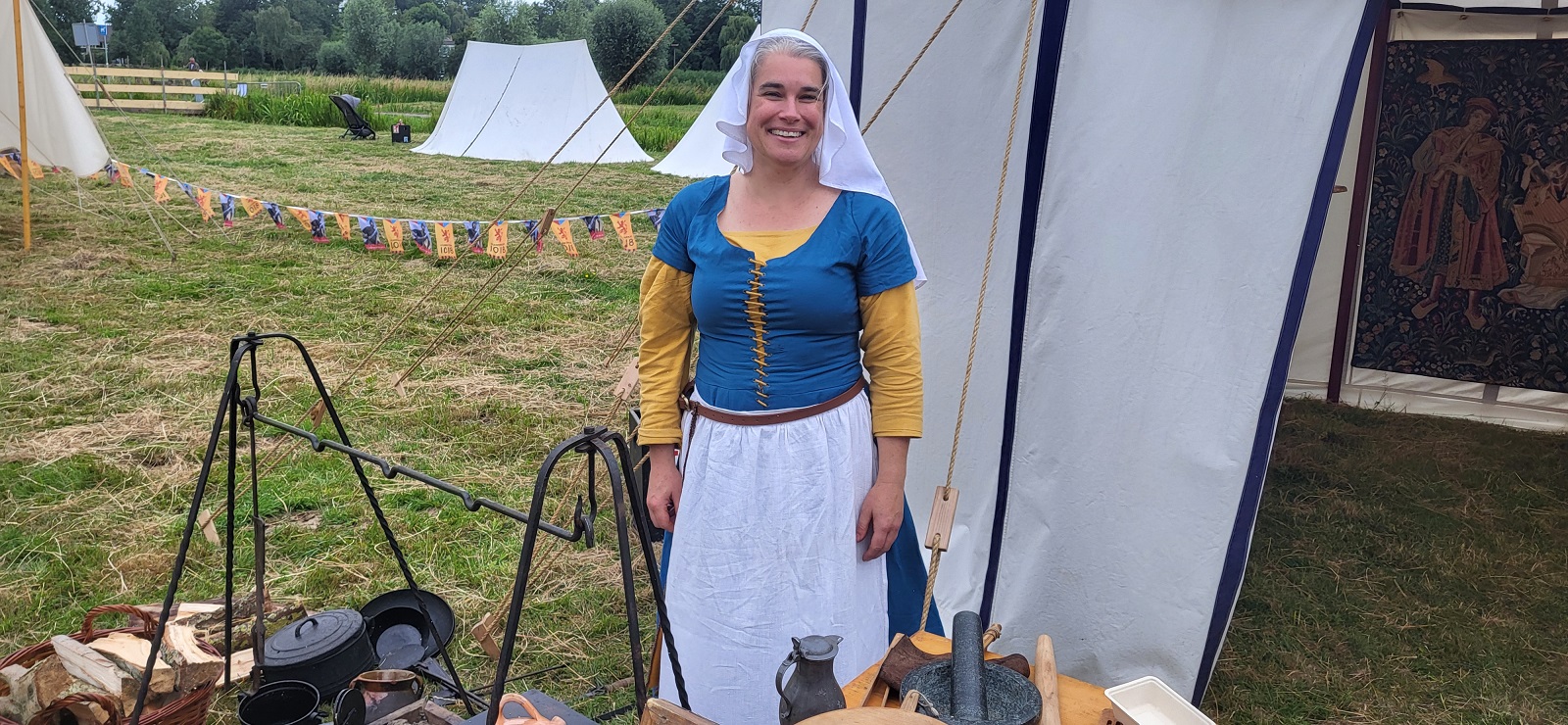 Beeld van Schiedam in de tijd van Aleida