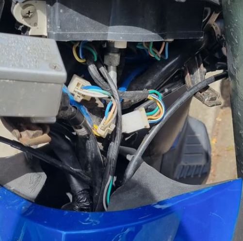 Deze scooter trekt zonder meer de aandacht