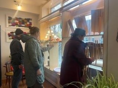 VooRRuit raamexpositie in West