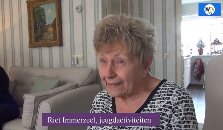 Riet Immerzeel - bekend van Jeugdland - is 85 jaar geworden