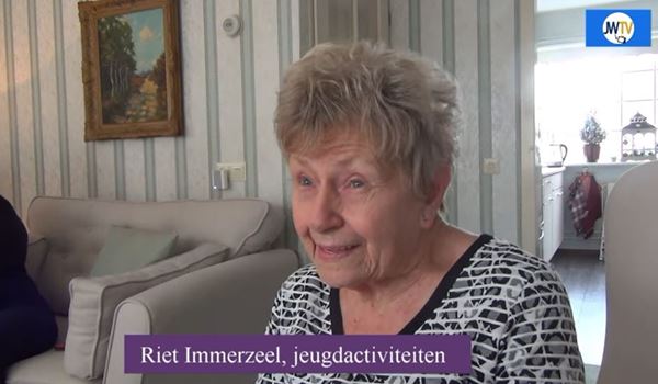 Riet Immerzeel - bekend van Jeugdland - is 85 jaar geworden
