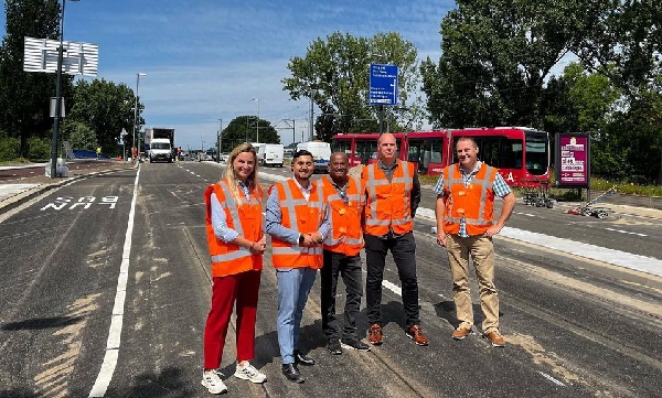 Nog even doorbijten op Nieuwe Damlaan (Sportparkbrug)