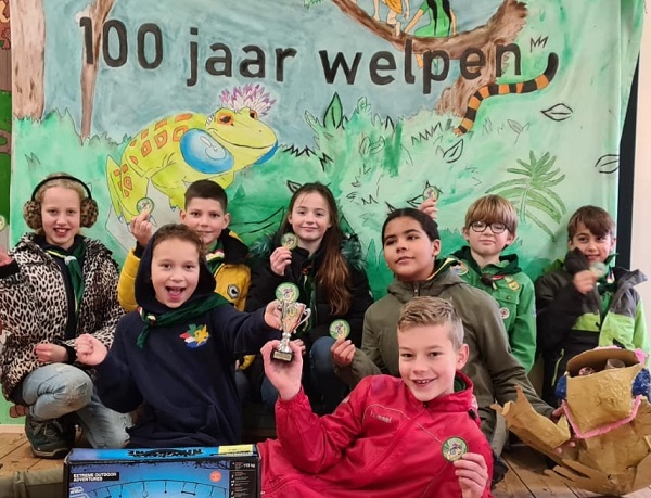 Scouting Welpen vieren hun honderdjarig bestaan