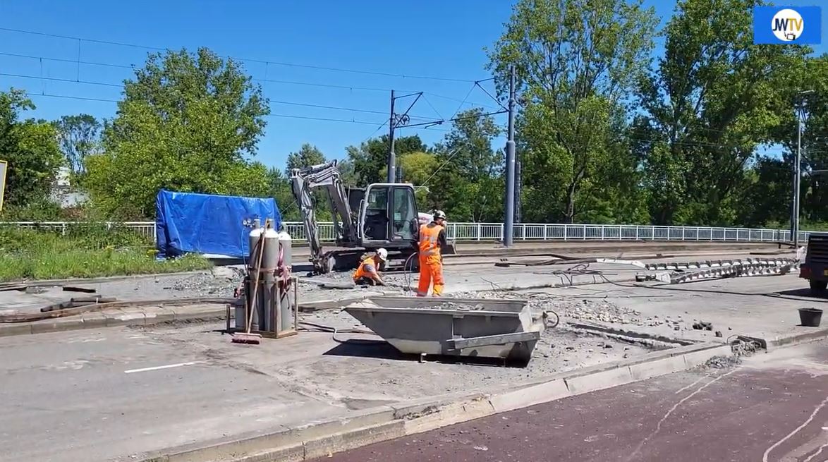 Er wordt gewerkt aan de Nieuwe Damlaan; een video-impressie