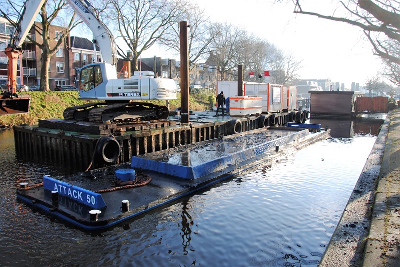 Zou de fiets die ik kwijt ben boven water komen?