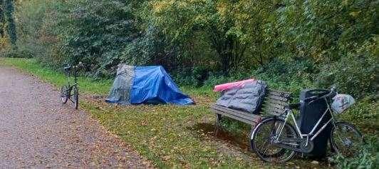 Schriftelijke vragen over dakloosheid aan het college