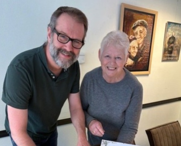 Complimententaart voor vrijwilligers Het Zimmertje