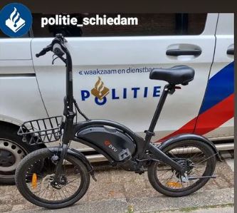 Politie is op zoek naar eigenaar van dit elektrische fietsje