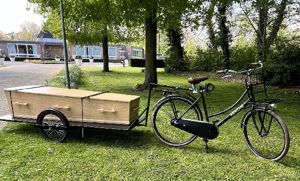 De laatste reis kan ook met een uitvaartfiets 