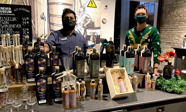 Jenevermuseum is gesloten, maar slijterij in het museum is open 