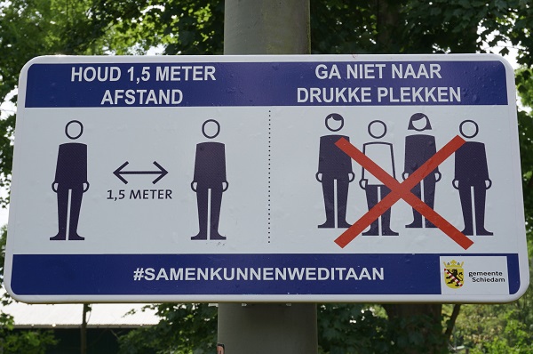 Aantal besmettingen loopt wederom op in het land en in Schiedam