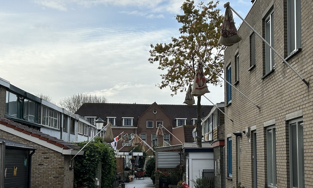 Sommelsdijksestraat is helemaal klaar voor Sinterklaas