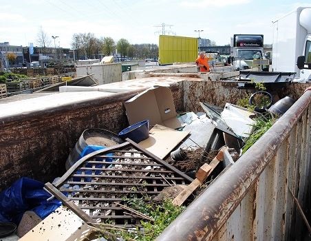 Milieustraat om 13.00 uur dicht