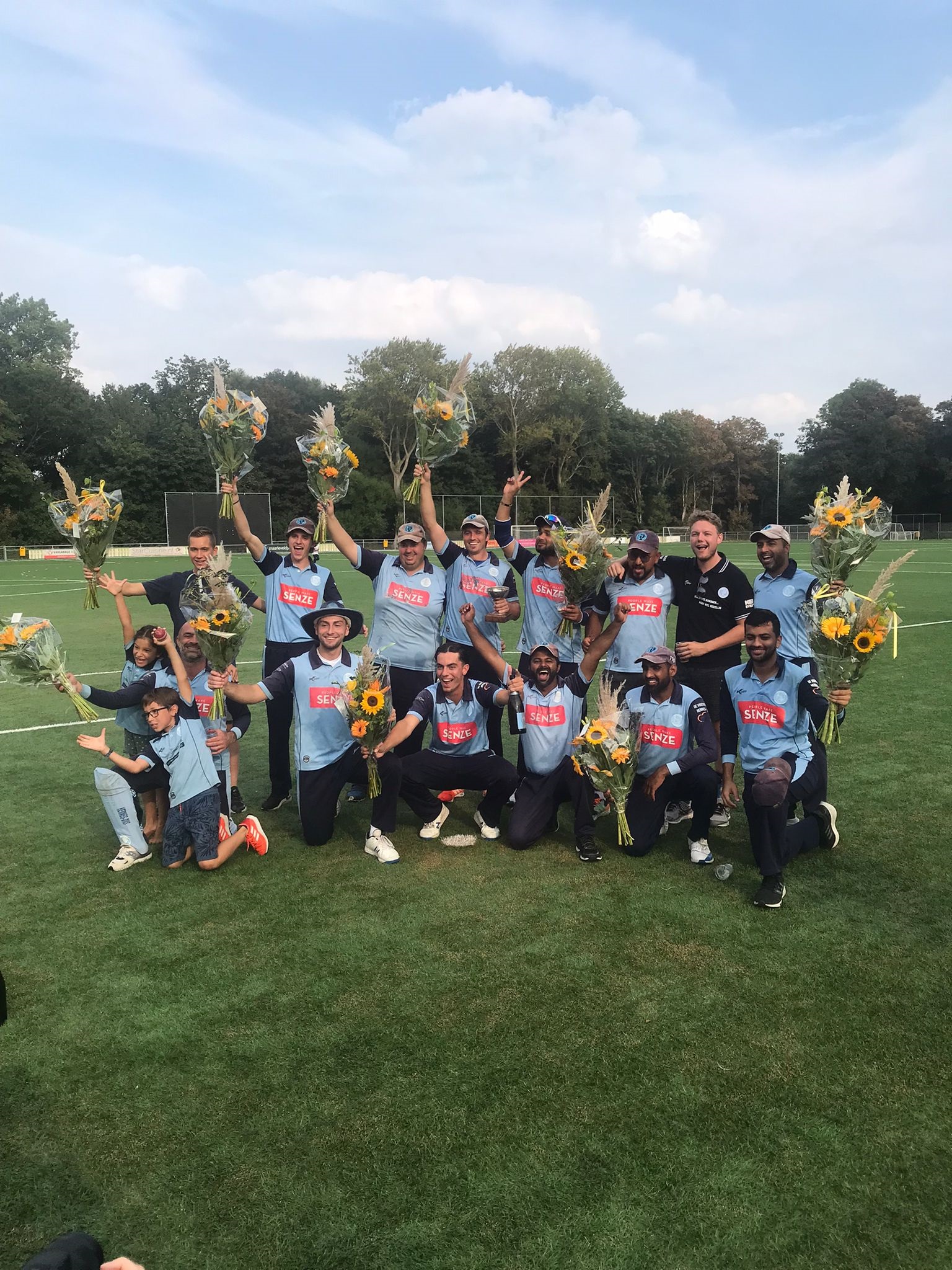 Hermes-DVS kampioen van de Hoofdklasse cricket