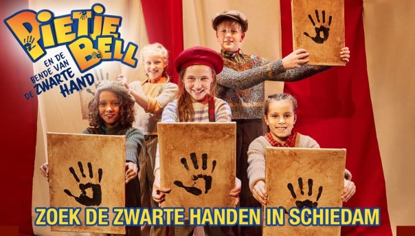 Zoek de zwarte handen in Schiedam ...