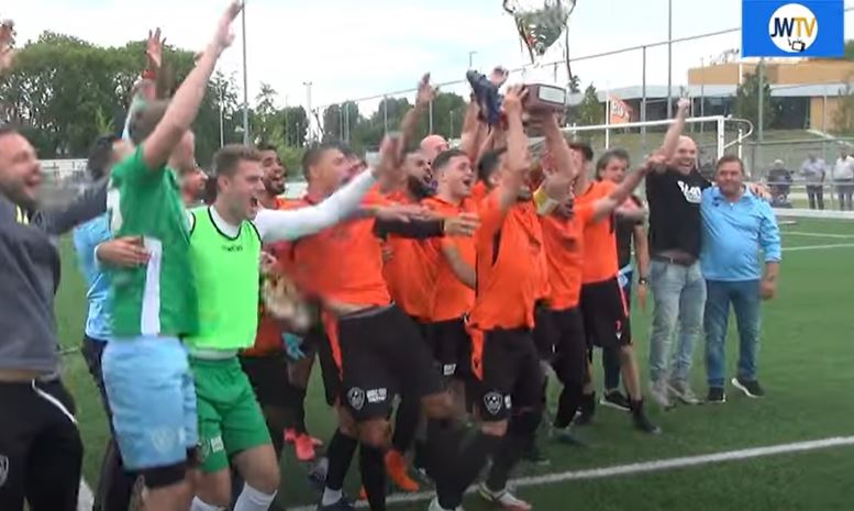 HBSS is Schiedams Voetbalkampioen 2022 na winst op Hermes
