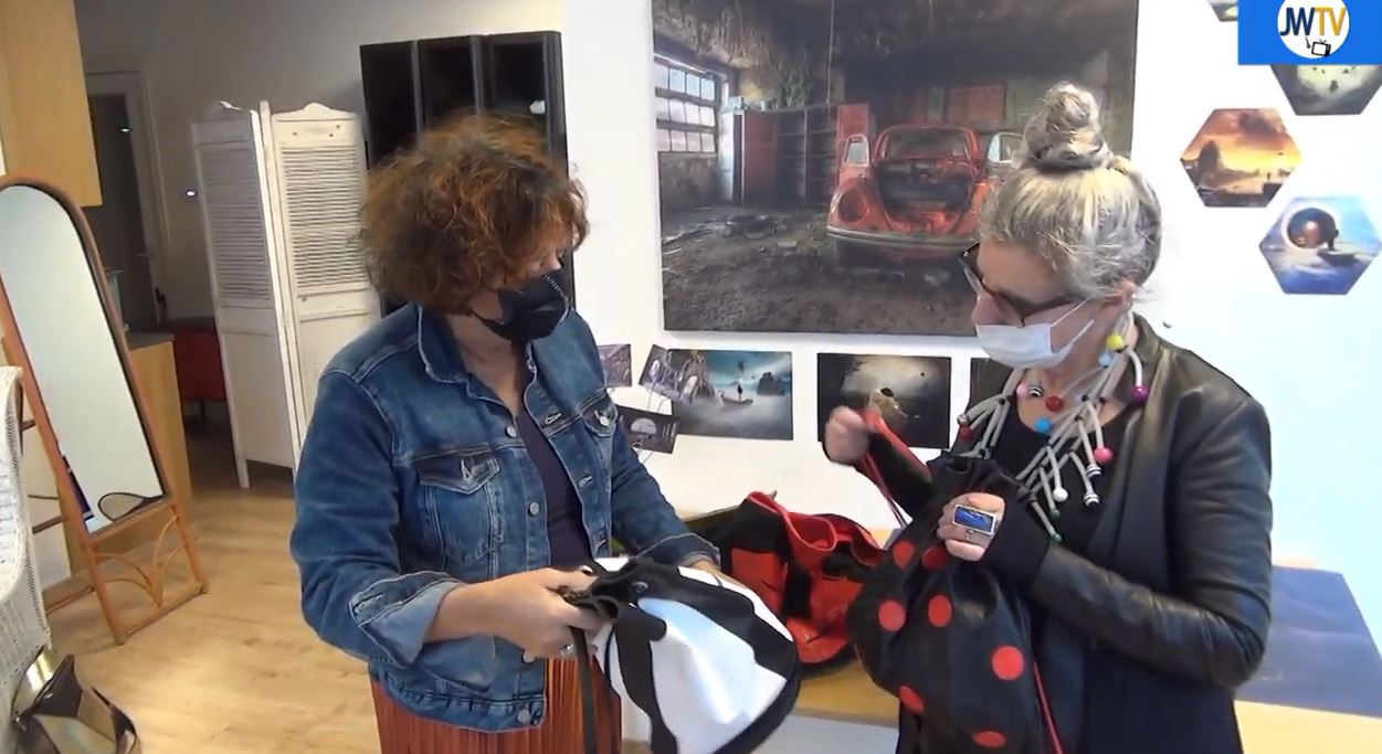 Inge Dane maakt lederen tassen