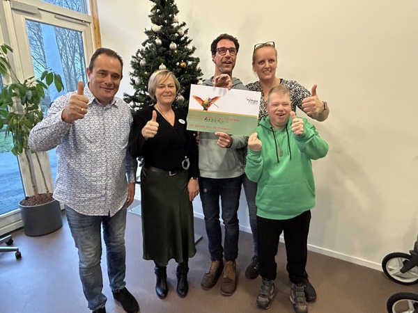 'Wow, wat een geweldig bedrag voor Dierenpark De Driespan'