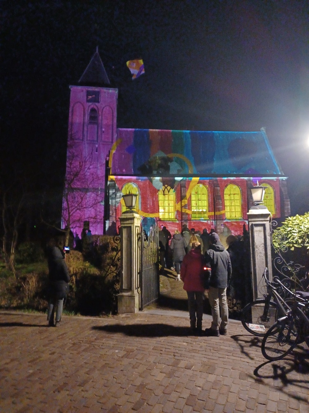Lichtprojecties Schiedam viert 750