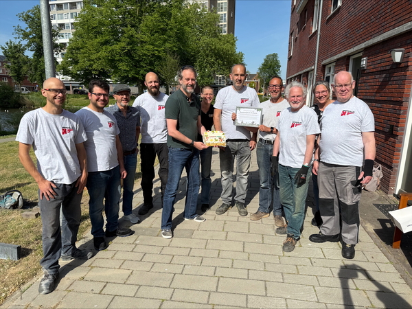 Complimenten GroenLinks voor vrijwilligers Buurtwerkplaats