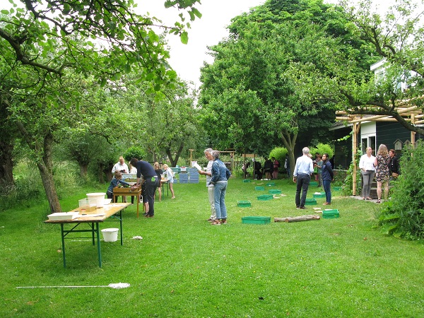 Opening buitenleslokaal NME-centrum tijdens Midden-Delfland Dag