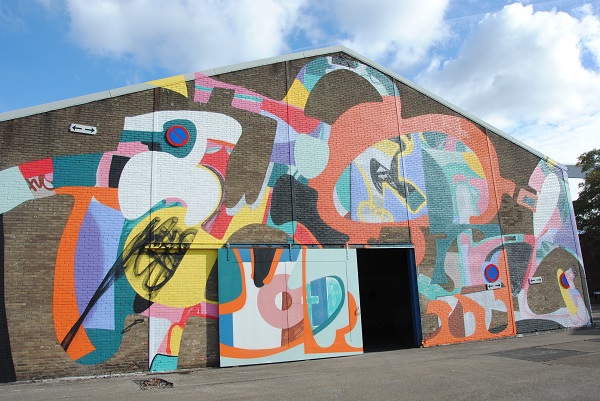 (Post)-graffiti is kunst die kan schuren