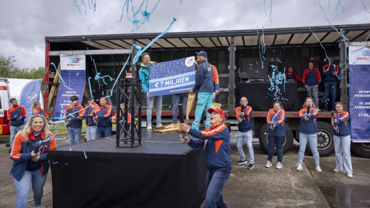 34e Roparun spectaculair van start
