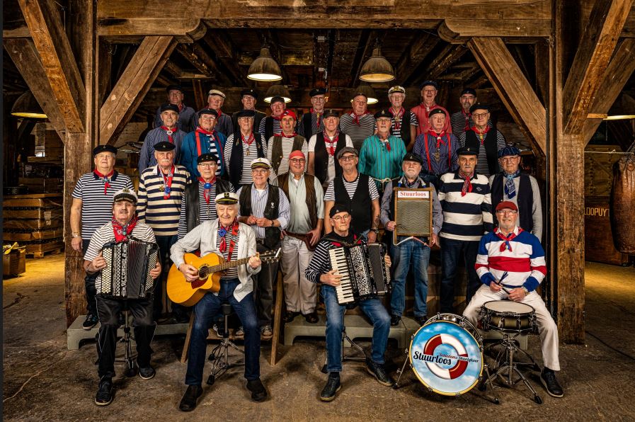 Optreden door Shantykoor Stuurloos op scheepvaartbeurs 